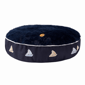 Halo Sailboat Round Dog Bed