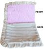 Luxurious Plush Pet Blanket Pink Chevron Full Size