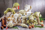 Hemp Monkey Twist Pet Toy