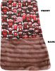 Luxurious Plush Itty Bitty Baby Blanket Funky Monkey