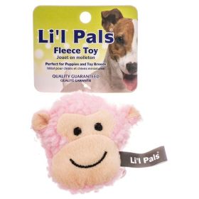 Lil Pals Fleece Monkey Dog Toy -