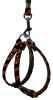 Animal Print Step In Harness Tiger 20