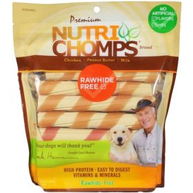 Nutri Chomps Wrapped Twist Dog Treat Assorted Flavors (Count: 12)