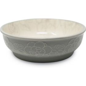 Pioneer Pet Ceramic Bowl Magnolia (size: medium)