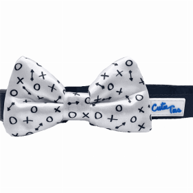 Cutie Ties Dog Bow Tie (Color: Hugs/Kisses, size: One Size)