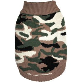 Fashion Pet Camouflage Sweater for Dogs (size: medium)