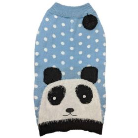 Fashion Pet Panda Dog Sweater (Color: Blue, size: XX-Small)