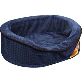 Petmate Arm & Hammer Oval Foam Lounger Bed (size: 28"L x 21"W)