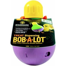 Starmark Bob-A-Lot Treat Dispensing Toy (size: large)