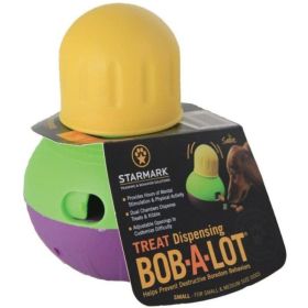 Starmark Bob-A-Lot Treat Dispensing Toy (size: small)