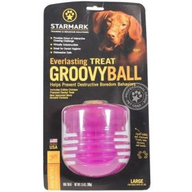 Starmark Everlasting Treat Groovy Ball (size: large)