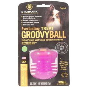 Starmark Everlasting Treat Groovy Ball (size: small)