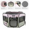 JESPET Pet Dog Playpens 36", 45" & 61" Portable Soft Dog Exercise Pen Kennel with Carry Bag for Puppy Cats Kittens Rabbits, Indoor/Outdoor Use