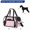 JESPET Soft-Sided Kennel Pet Carrier for Small Dogs, Cats, Puppy, Airline Approved Cat Carriers Dog Carrier Collapsible, Travel Handbag & Car Seat