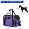 JESPET Soft-Sided Kennel Pet Carrier for Small Dogs, Cats, Puppy, Airline Approved Cat Carriers Dog Carrier Collapsible, Travel Handbag & Car Seat