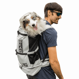 K9 Sport Sack Knavigate (Color: Lunar Rock, size: X-Small (10"-13" from collar to tail))