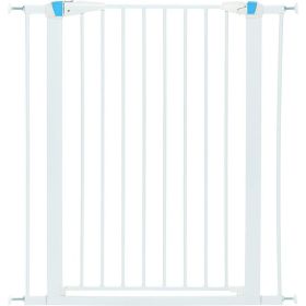 MidWest Glow in the Dark Steel Pet Gate (Color: White, size: 39" Tall)