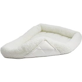 MidWest Quiet Time Fleece Bolster Bed for Dogs (size: small)