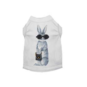 Designer Bunny (Color: White, size: small)