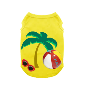 My CC Summer Vacation (Color: Yellow, size: large)