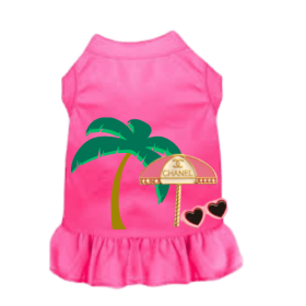 My CC Summer Vacay Dress (Color: Hot Pink, size: X Small)