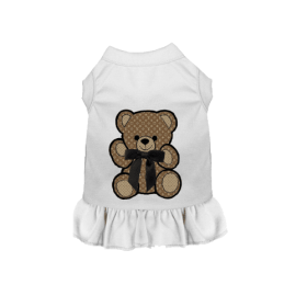 My Favorite Bear Dog (Color: White, size: medium)