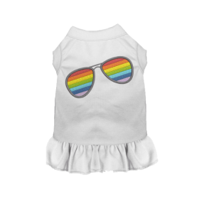 Pride Sunnies (Color: White, size: X Small)