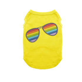 Pride Sunnies (Color: Yellow, size: small)