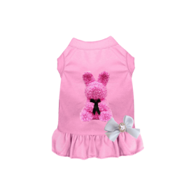 Rose Bunny Loves Me (Color: Pink, size: X Large)