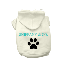 Sniff & Co. Hoodie (Color: Cream, size: X Small)