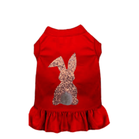 Sparkle Bunny (Color: Red, size: X Large)