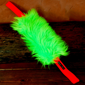 Walk-e-Woo TugGRRR Toys (Color: Green Fur, size: )