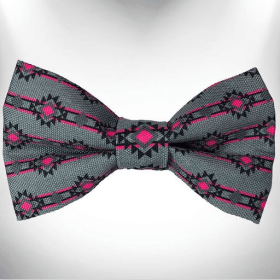 Southwestern Bow Tie (Color: Pow Wow Pink, size: )