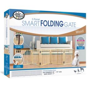 Four Paws Free Standing Gate for Small Pets (size: 5 panel)