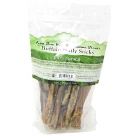 Papa Bow Wow Buffalo Bully Sticks (size: 6" Long - 1 lb)