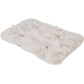 Precision Pet SnooZZy Cozy Comforter Kennel Mat (Color: Natural, size: medium)