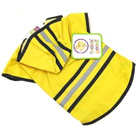 Fashion Pet Rainy Day Dog Slicker (Color: Yellow, size: small)