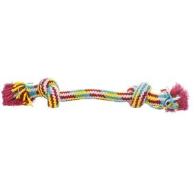 Flossy Chews Braidys 2 Knot Rope Bone (size: small)