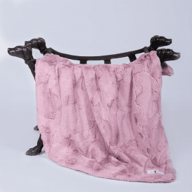 Cuddle Dog Blanket (Color: Mauve, size: large)