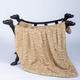 Cuddle Dog Blanket (Color: Safari, size: Throw)