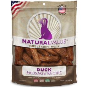 Loving Pets Natural Value Duck Sausages (size: 14 oz)