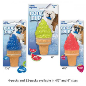 Cool Pup Toy Mini IceCream Cone (Color: Green, size: Mini)