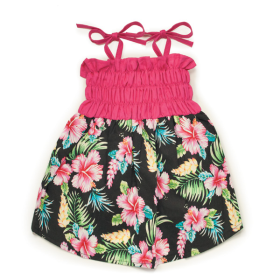 CC Hawaiian Breeze Sundress (Color: Pink, size: XSmall)