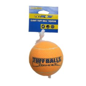 Petsport USA Tuff Ball Squeak Dog Toy (Count: 1 pack, size: Giant)