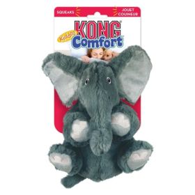 KONG Comfort Kiddos Elephant Plush Dog Toy (size: X-Small)