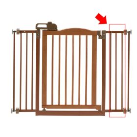 One-Touch Gate II Extension (Color: Brown)