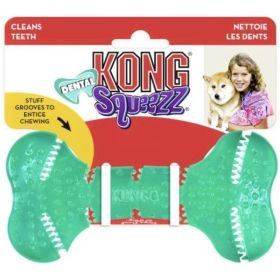 KONG Squeezz Dental Bone Dog Toy (size: medium)