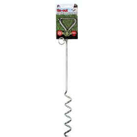 Prevue Pet Products 24 Inch Spiral Tie-Out Stake Heavy Duty (size: 24" - Heavy Spiral)