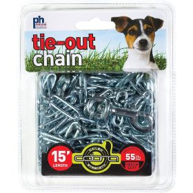 Prevue Pet Products 15 Foot Tie-out Chain Medium Duty (size: 15' - Medium Chain)