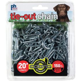 Prevue Pet Products 20 Foot Tie-out Chain Heavy Duty (size: 20' - Heavy Chain)